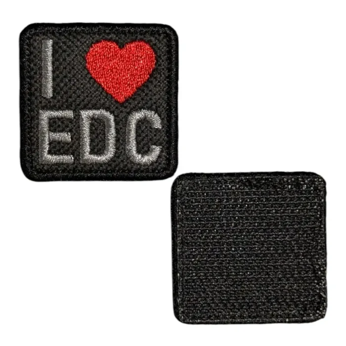 i love edc patch pec cirtli