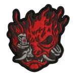 samurai figur pec patch